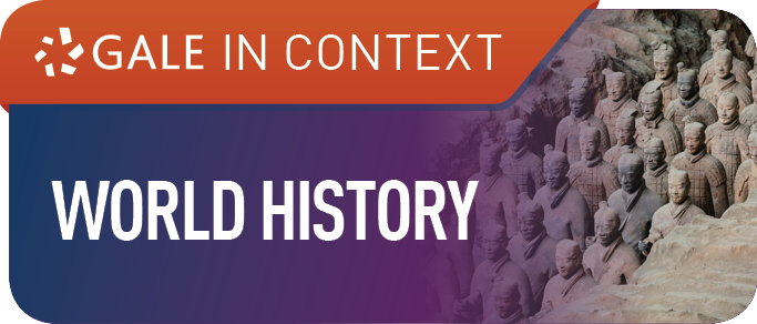 gale interactive - world history logo